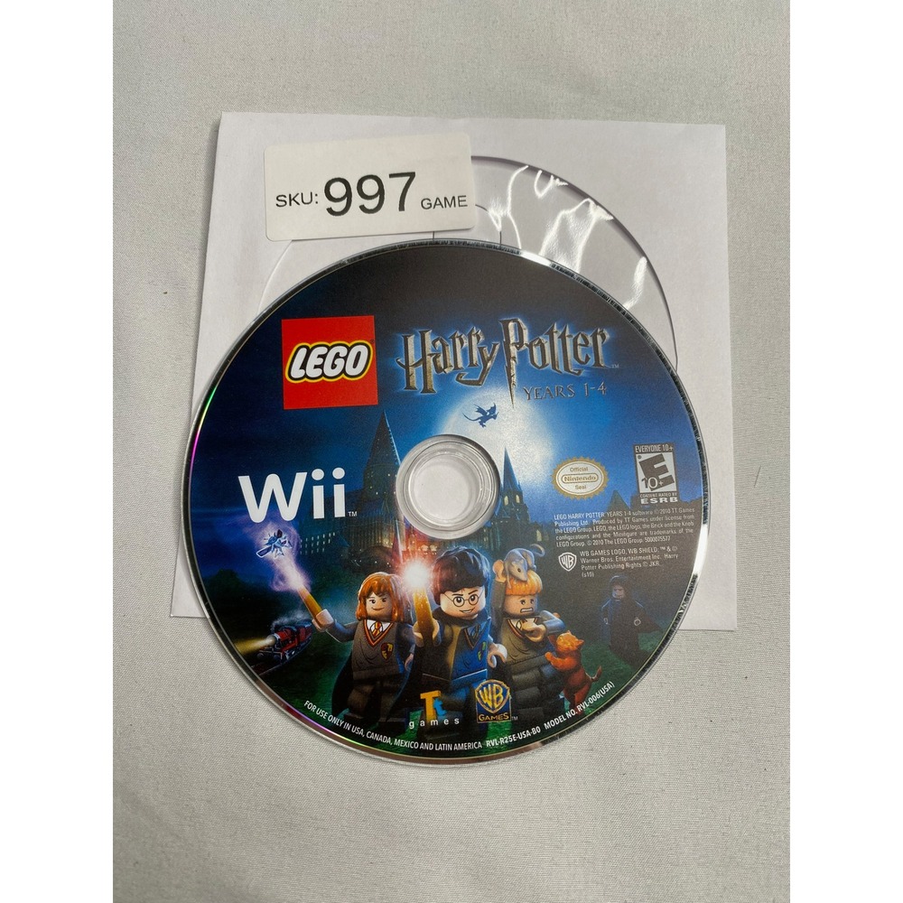 LEGO Harry Potter Years 1-4 Nintendo Wii